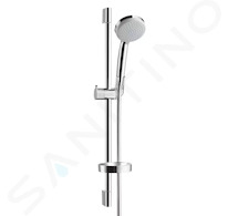 Hansgrohe Croma - Set sprchové hlavice, 9 l/min, 4 proudy, tyče 0,65 m a hadice, chrom 27776000