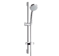 Hansgrohe Croma - Set sprchové hlavice, 9 l/min, 4 proudy, tyče 0,65 m a hadice, chrom 27776000