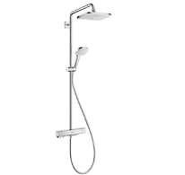 Hansgrohe Croma - Sprchový set Showerpipe s termostatem, 1jet, EcoSmart, chrom 27660000