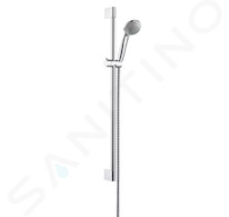 Hansgrohe Crometta 85 - Set sprchové hlavice, 2 proudy, tyče 0,65 m a hadice, chrom 27763000