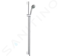 Hansgrohe Crometta 85 - Set sprchové hlavice, 2 proudy, tyče 0,90 m a hadice, chrom 27762000