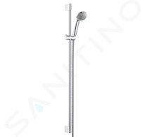 Hansgrohe Crometta 85 - Set sprchové hlavice, tyče a hadice, chrom 27729000