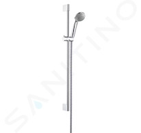 Hansgrohe Crometta 85 - Set sprchové hlavice, tyče a hadice, Green 6 l/min, chrom 27652000