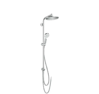 Hansgrohe Crometta - Sprchový set 240 Showerpipe pro renovace, 1proud,  EcoSmart, chrom 27270000