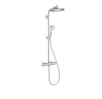Hansgrohe Crometta - Sprchový set S 240 Showerpipe s termostatem, EcoSmart 9 l/min, chrom 27268000