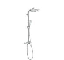 Hansgrohe Crometta - Sprchový set Showerpipe E 240 s baterií, chrom 27284000