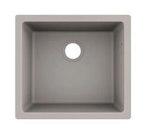 Hansgrohe Dřezy - Podstavný granitový dřez S510-U450, betonová šedá 43431380