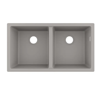 Hansgrohe Dřezy - Podstavný granitový dřez S510-U770, betonová šedá 43434380