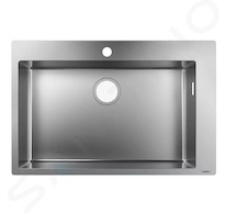 Hansgrohe Dřezy - Vestavný dřez S711-F660, nerezová ocel 43302800