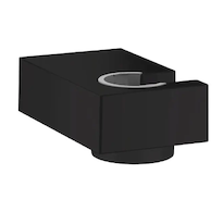 Hansgrohe Držáky - Nástěnný držák sprchy Porter E, matná černá 28387670