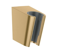 Hansgrohe Držáky - Sprchový držák Porter S, kartáčovaný bronz 28331140