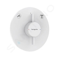 Hansgrohe DuoTurn S - Baterie pod omítku, pro 2 spotřebiče, matná bílá 75418700
