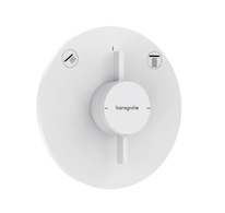 Hansgrohe DuoTurn S - Baterie pod omítku, pro 2 spotřebiče, matná bílá 75418700