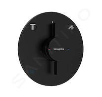 Hansgrohe DuoTurn S - Baterie pod omítku, pro 2 spotřebiče, matná černá 75418670