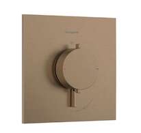 Hansgrohe Ecostat Comfort E - Termostatická baterie pod omítku, kartáčovaný bronz 33710140
