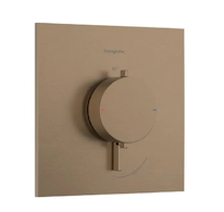 Hansgrohe Ecostat Comfort E - Termostatická baterie pod omítku, kartáčovaný bronz 33710140