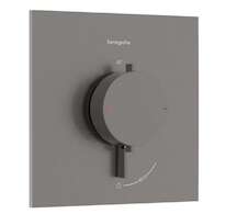 Hansgrohe Ecostat Comfort E - Termostatická baterie pod omítku, kartáčovaný černý chrom 33710340