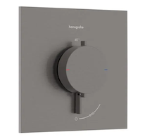 Hansgrohe Ecostat Comfort E - Termostatická baterie pod omítku, kartáčovaný černý chrom 33710340