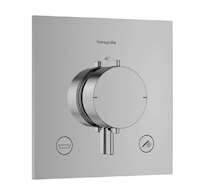 Hansgrohe Ecostat Comfort E - Termostatická baterie pod omítku, pro 2 spotřebiče, chrom 33716000