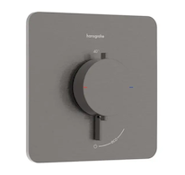 Hansgrohe Ecostat Comfort Q - Termostatická baterie pod omítku, kartáčovaný černý chrom 33712340