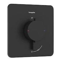 Hansgrohe Ecostat Comfort Q - Termostatická baterie pod omítku, matná černá 33712670