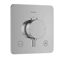 Hansgrohe Ecostat Comfort Q - Termostatická baterie pod omítku, pro 2 spotřebiče, chrom 33717000