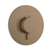 Hansgrohe Ecostat Comfort S - Sprchová baterie pod omítku, s termostatem, kartáčovaný bronz 33714140