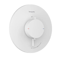 Hansgrohe Ecostat Comfort S - Sprchová baterie pod omítku, s termostatem, matná bílá 33714700