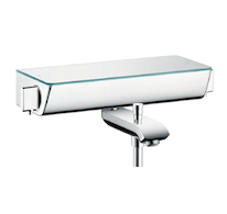 Hansgrohe Ecostat Select - Termostatická vanová baterie, bílá/chrom 13141400