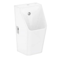 Hansgrohe EluPura Original Q - Pisoár, horní přívod vody, bílá 60128450