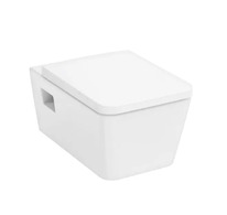 Hansgrohe EluPura Original Q - Závěsné WC se sedátkem, Rimless, bílá 60208450