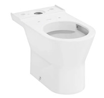 Hansgrohe EluPura Original S - WC kombi mísa, zadní odpad, Rimless, HygieneEffect, bílá 62038450