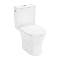 Hansgrohe EluPura Original S - WC kombi se sedátkem SoftClose, zadní odpad, AquaChannel Flush, SmartClean, EcoSmart, boční napou