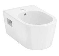 Hansgrohe EluPura Original S - Závěsný bidet, otvor pro baterii, SmartClean, bílá 61171450