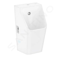 Hansgrohe EluPura Q Original - Pisoár, horní přívod vody, bílá 60128450