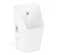 Hansgrohe EluPura Q Original - Pisoár, zadní přívod vody, SmartClean, bílá 61183450