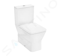 Hansgrohe EluPura Q Original - WC kombi se sedátkem, vario odpad, Rimless, bílá 60206450