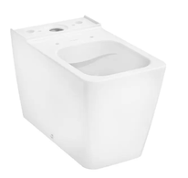 Hansgrohe EluPura Q - WC kombi mísa, vario odpad, Rimless, AquaFall Flush, SmartClean, EcoSmart, bílá 61164450