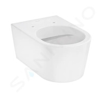 Hansgrohe EluPura S - Závěsné WC, AquaFall, SmartClean, bílá 61118450