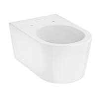 Hansgrohe EluPura S - Závěsné WC, AquaHelix Flush, Rimless, EcoSmart, bílá 60343450
