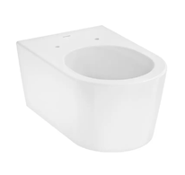 Hansgrohe EluPura S - Závěsné WC, AquaHelix Flush, Rimless, EcoSmart, bílá 60343450