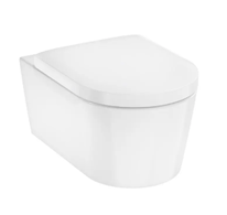 Hansgrohe EluPura S - Závěsné WC se sedátkem SoftClose, AquaFall, SmartClean, bílá 61119450