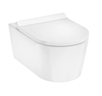 Hansgrohe EluPura S - Závěsné WC se sedátkem SoftClose, AquaHelix, HygieneEffect, bílá 62025450