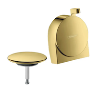 Hansgrohe Exafill S - Vrchní sada vanového výtoku, leštěný vzhled zlata 58117990