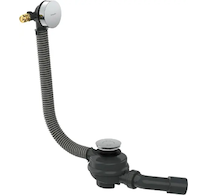 Hansgrohe Exafill - Vanová odtoková a přepadová souprava s napouštěním, Push-Open, chrom 58130000