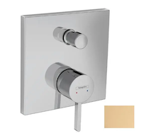 Hansgrohe Finoris - Baterie pod omítku, pro 2 spotřebiče, kartáčovaný bronz 76415140