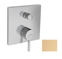 Hansgrohe Finoris - Baterie pod omítku, pro 2 spotřebiče, kartáčovaný bronz 76416140