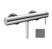 Hansgrohe Finoris - Sprchová baterie, kartáčovaný černý chrom 76620340