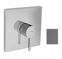 Hansgrohe Finoris - Sprchová baterie pod omítku, kartáčovaný černý chrom 76615340