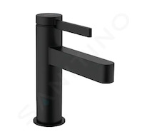 Hansgrohe Finoris - Umyvadlová baterie 110, s výpustí Push-Open, EcoSmart, matná černá 76023670